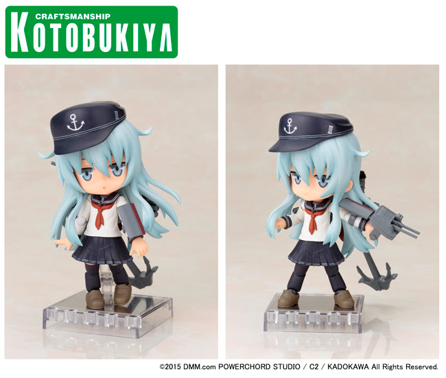 艦隊これくしょん 艦これ デフォルメフィギュア第3弾 第六駆逐隊の不死鳥こと 駆逐艦 響 がキューポッシュで登場 ダブあに Jp