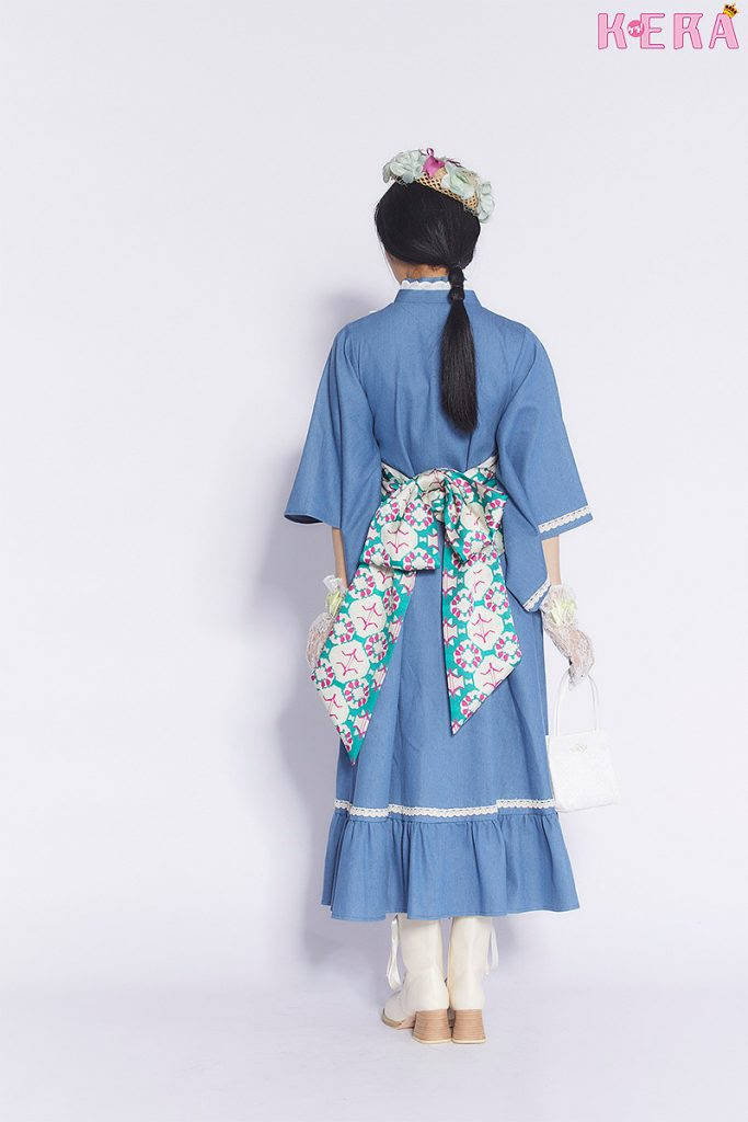 新作ワンピの夏コーデ 和風ワンピで大正ロマン風 Kera Style ケラ スタイル