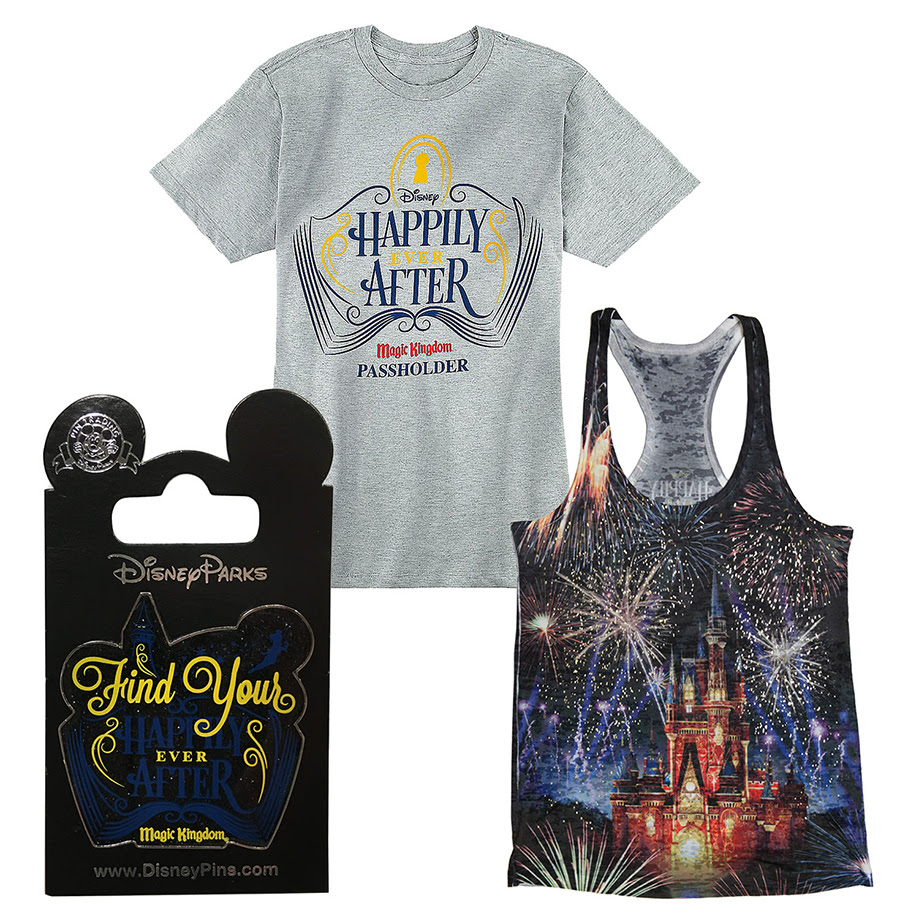 'Happily Ever After' Poster Inspires Commemorative Merchandise at Magic Kingdom Park