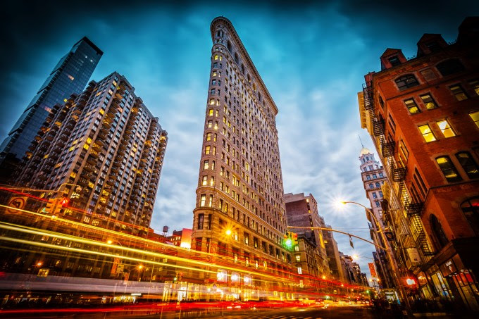 Evening in New York City