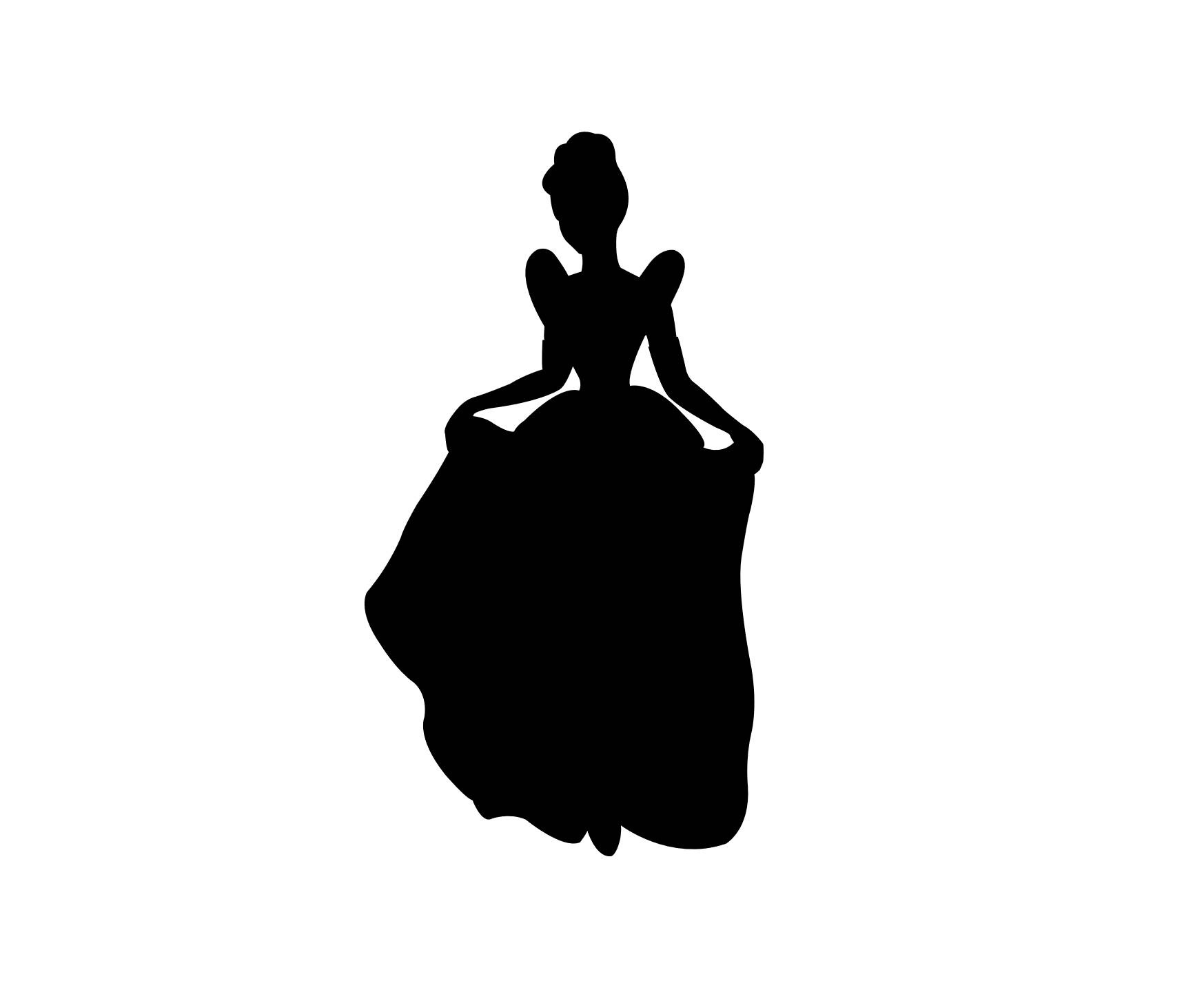 Download Cinderella Silhouette at GetDrawings | Free download