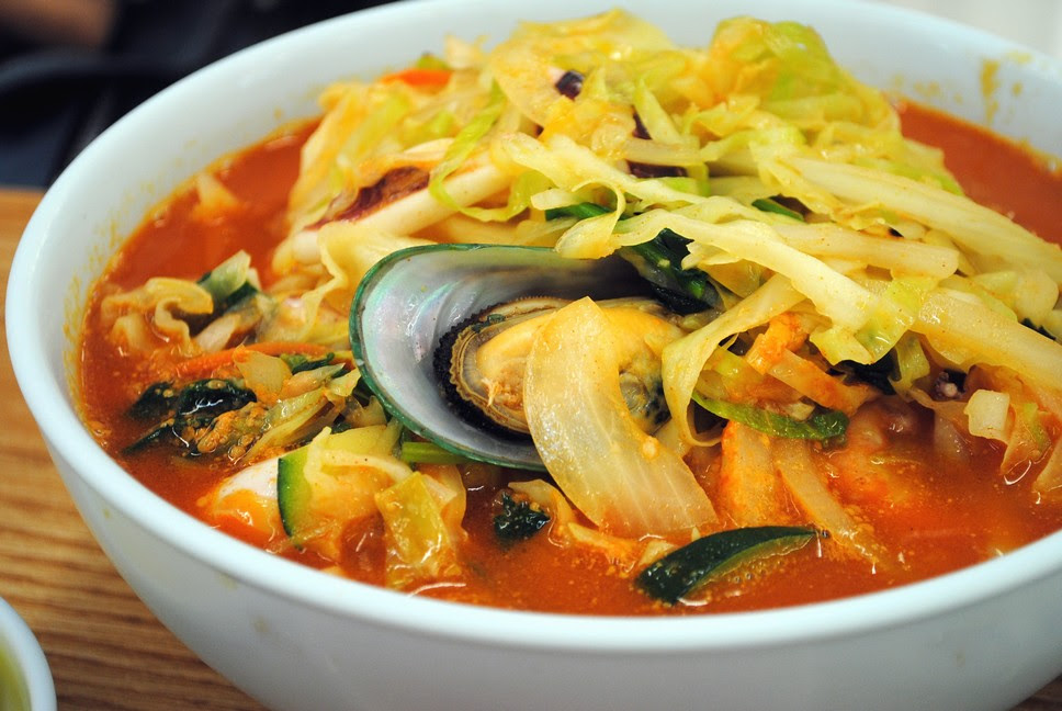 Spicy Seafood Noodle Soup