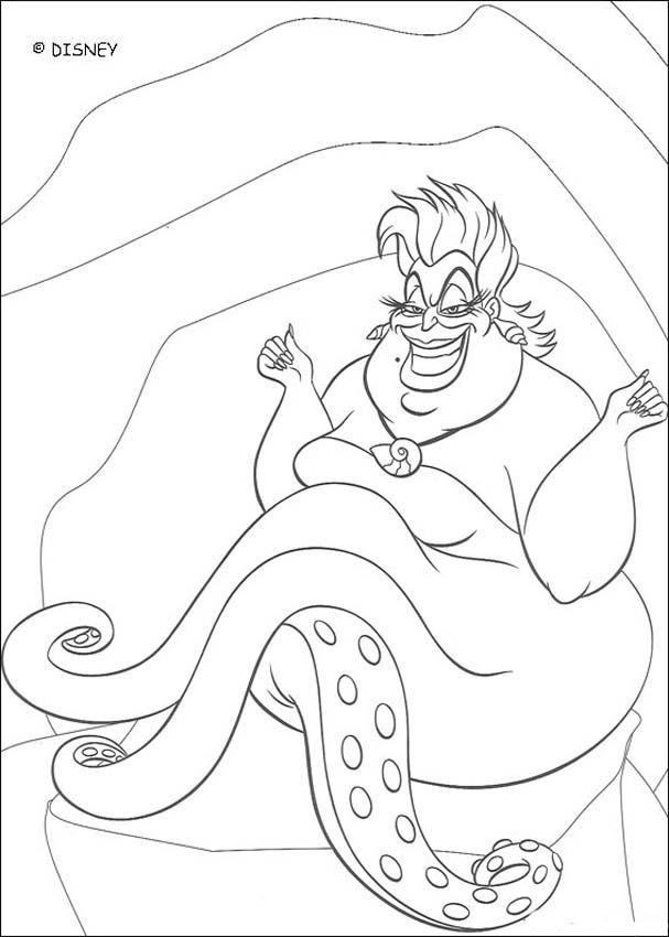 Ursula coloring pages - Hellokids.com