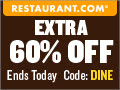 Restaurant.com Weekly Promo Banner 120x90 