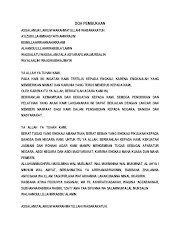 Konsep 36+ Doa Pembukaan Acara