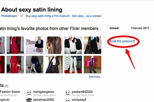 Blocking Flickr Nasties