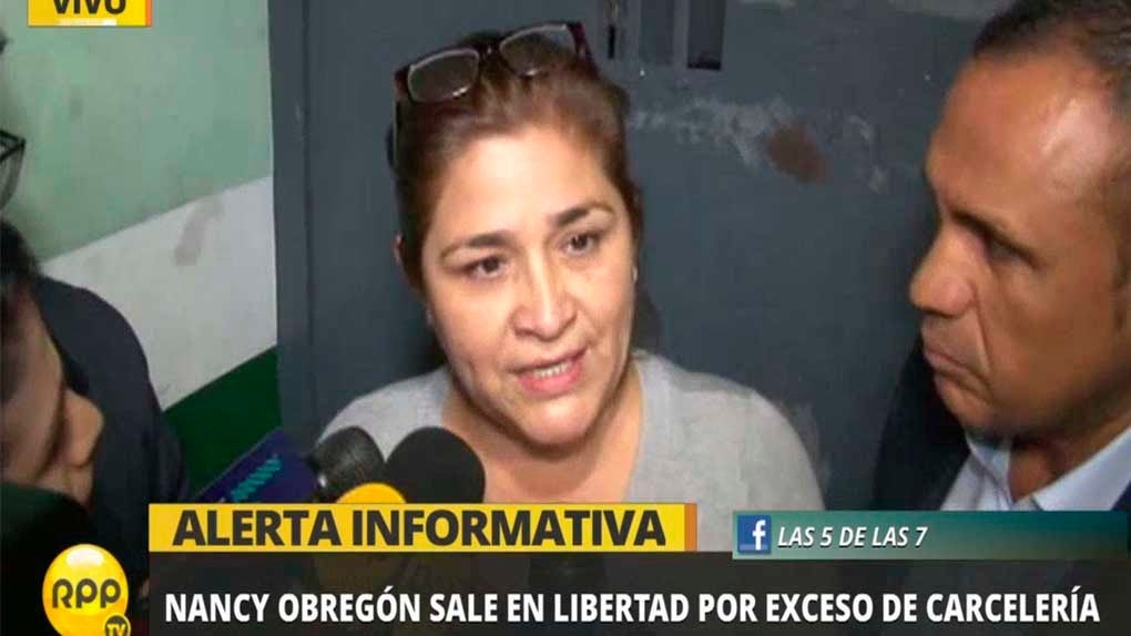 Nancy Obregón seguirá su proceso en libertad pero con restricciones de conducta. 