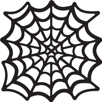 Download Free SVG File - 10.18.17 - Spiderweb Doily | SVGCuts.com Blog