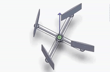 How a vertical axis wind turbine works : educationalgifs