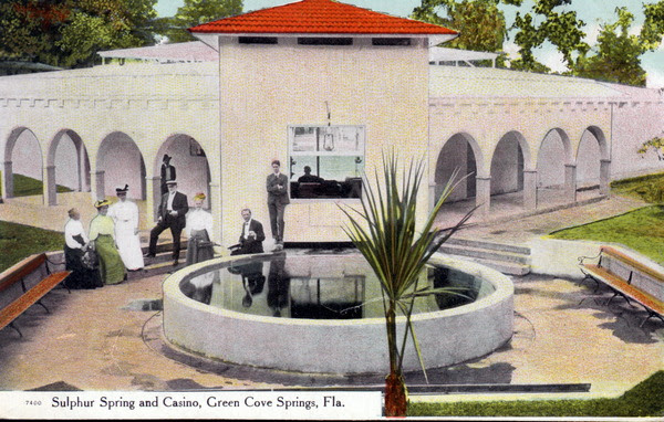 Sulphur spring and casino - Green Cove Springs, Florida.