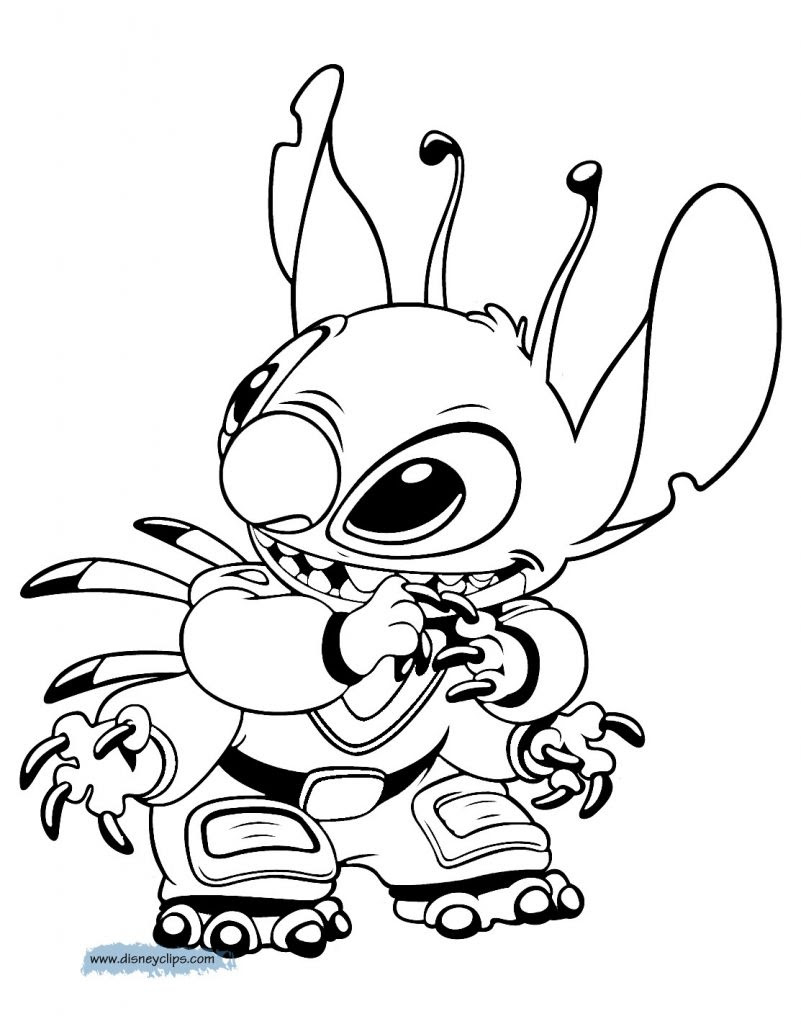 Cute Stitch Coloring Pages at GetColorings.com | Free ...