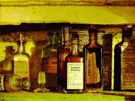 syrup ipecac | Tacky Harper's Cryptic Clues
