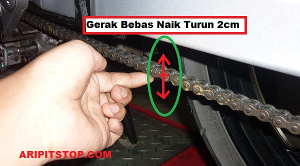 ARIPITSTOP » Mudahnya Setel Rantai New Jupiter MX