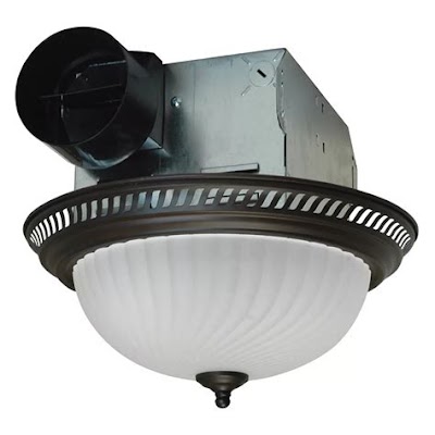 Interior Decorating: Bathroom Vents With Lights