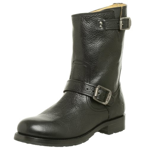 FRYE Men's Rogan Engineer Boot,Black,7.5 M US