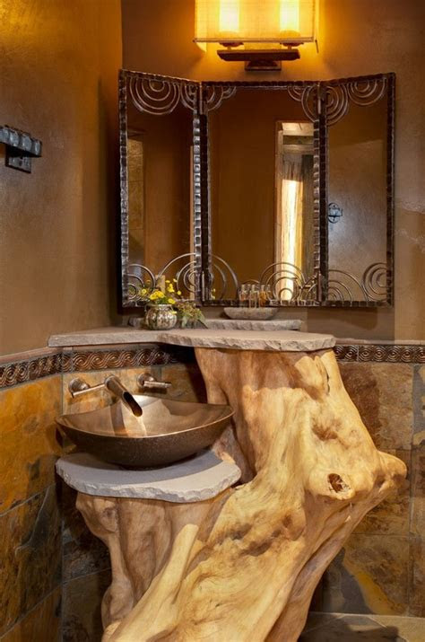 Browse your options for bathroom vanity tops, plus check out inspiring bath countertop pictures from hgtv. WOW! 12 Tree Stump Vanities You Must See