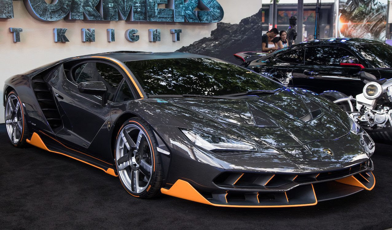 Lamborghini Centenario at the Premiere of "Transformers ...
