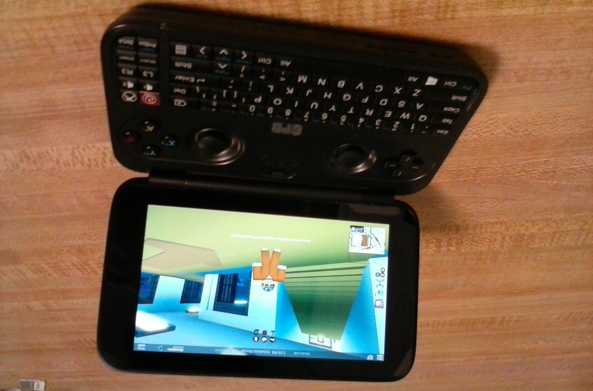Roblox On A Handheld Console The Gpd Win Roblox Building Guide