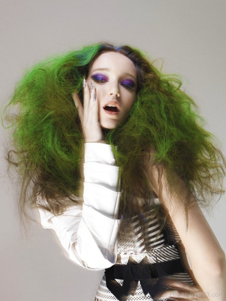 Green Hairstyles - Page 8