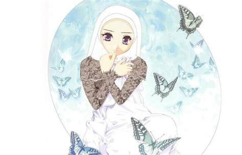 Kartun Muslimah Cantik Gambar Kartun Berhijab Lucu