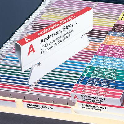 Post It File Folder Labels Template