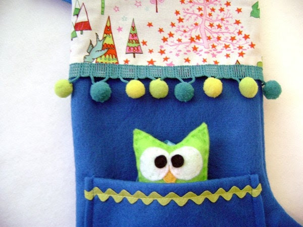 Pocket Peeper Holiday Stocking - Crazy Christmas