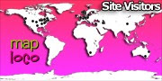 Locations of Site Visitors