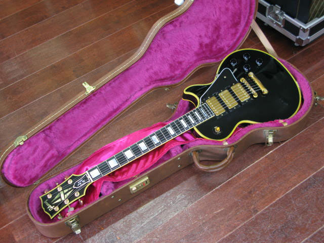 ギブソン Gibson Usa Custom Shop Historic Collection 57 Les Paul Custom 3pu1995年製