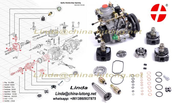 Isuzu Rotary Pump Head 146402 2520 Bosch Ve Injection Pump Parts