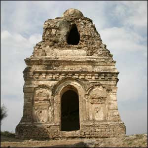 The temple ruins at Katas
