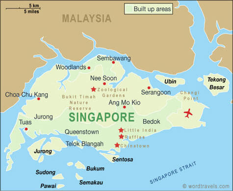 Word  on Alphabetically Cities Map Of Singapore   Population Of Singapore