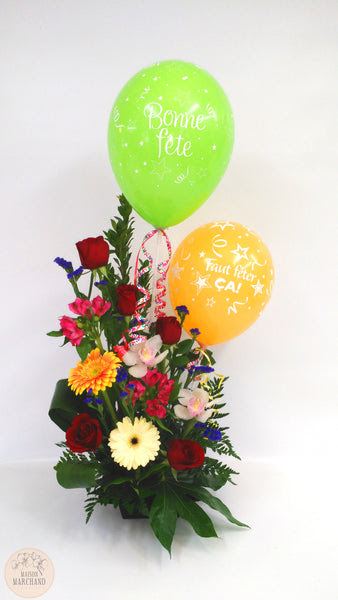 Bonne Fete Maison Marchand Fleuriste Chicoutimi