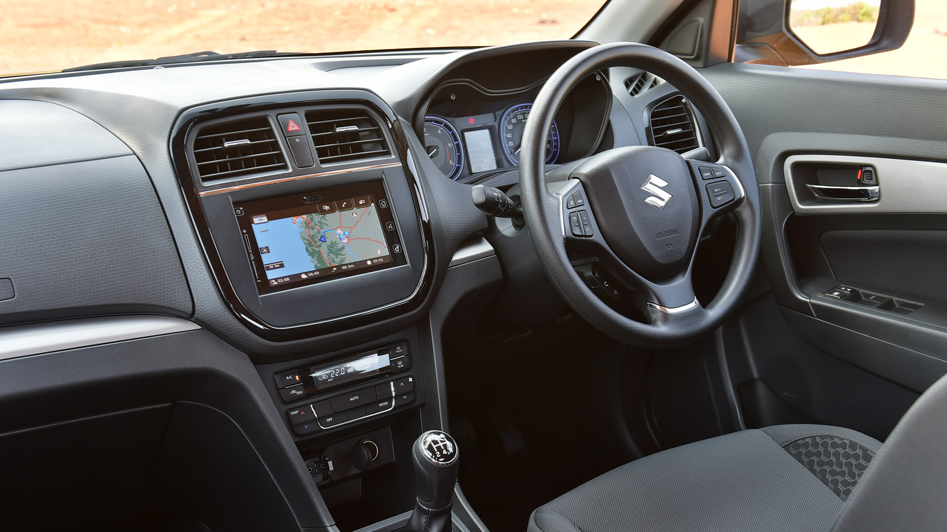 Maruti Suzuki Vitara Brezza 2018 ZDi AMT Interior Car Photos  Overdrive