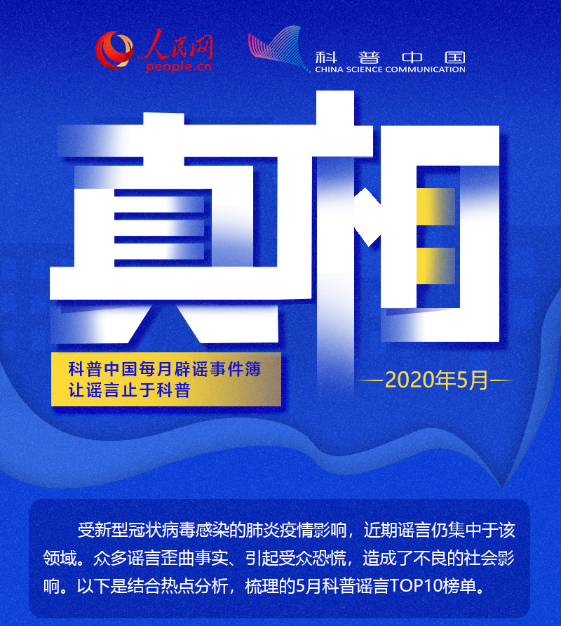 刮风下雨加速新冠病毒传播 5月谣言榜单新鲜出炉 科普中国 人民网