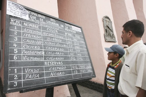Niño aficionado en Acho