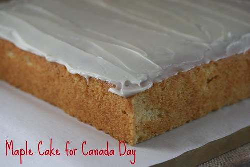 Food Librarian - Maple Cake for Canada Day