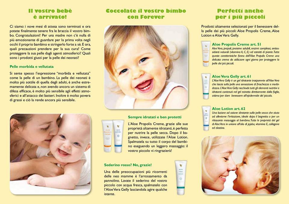 aloe vera gel per neonati