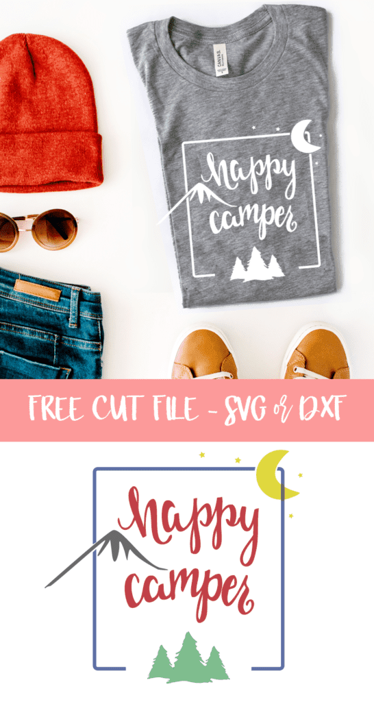 Download Camping Cut File for Silhouette and Cricut - Free SVG and ...