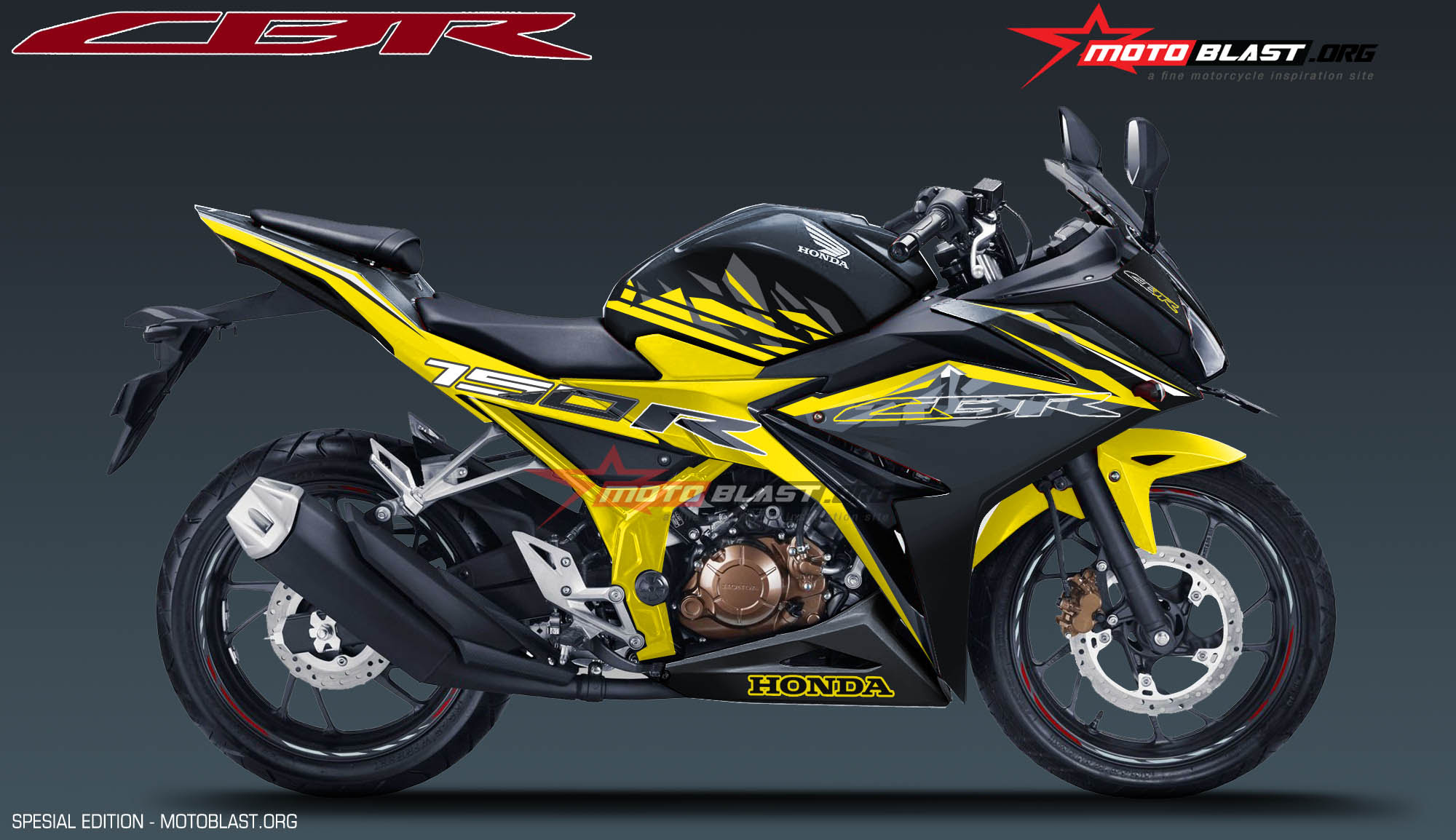 Honda CBR150R Lokal Red Thunder  MOTOBLAST