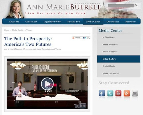 Buerkle's Ryan Vote