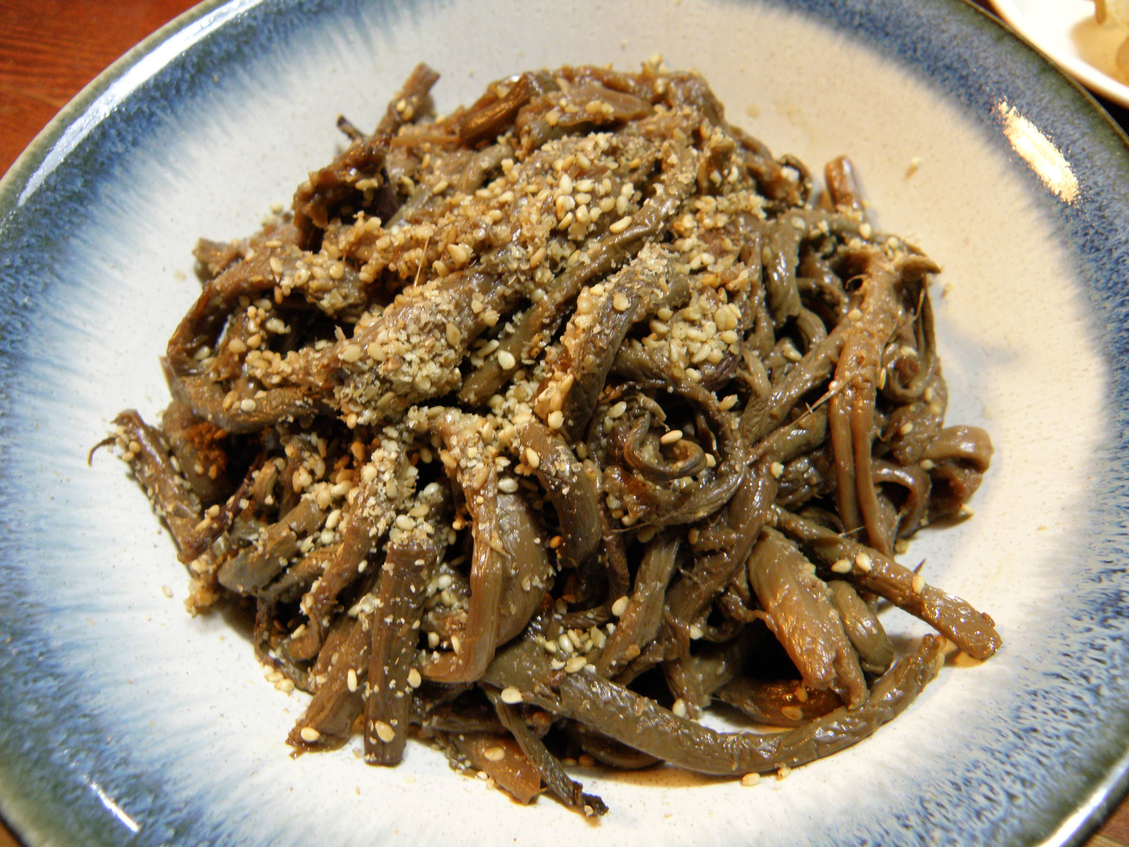 ぜんまいナムルの作り方 家庭料理の簡単レシピ 佐藤家の食卓