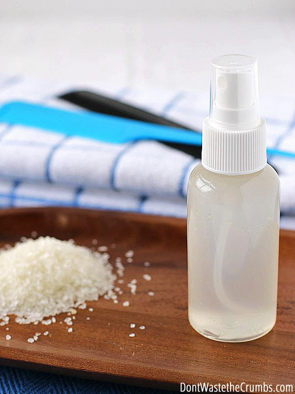 Cut out the chemicals in your hair care routine! With this easy to make conditioner recipe, you can still have soft shiny hair and no nasty ingredients.