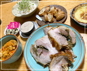 年の瀬に、なんとなく洋風な夕飯を。