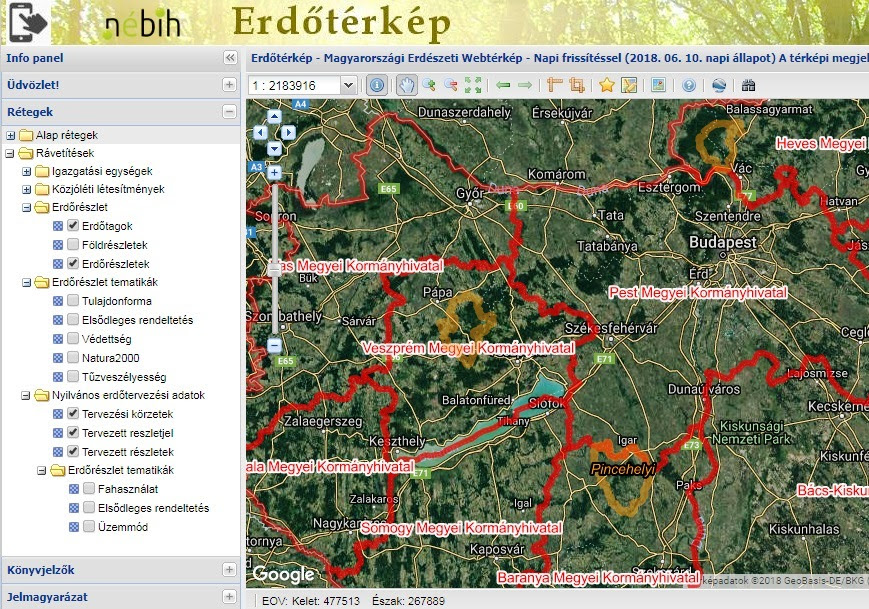 Latnivalok Terkepe Gyulaj Zrt
