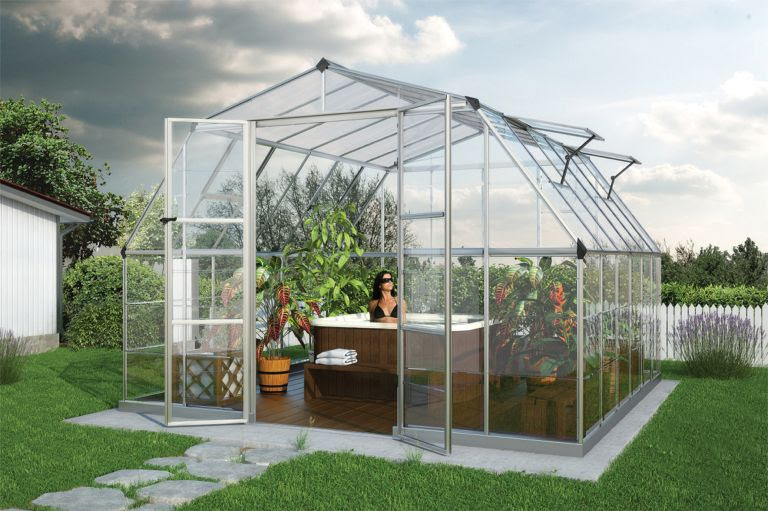 Americana Hobby Greenhouse - Top Quility Back Yard Greenhouse