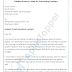 Reply to Enquiry Letter