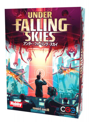 ダイスを使って地球を防衛する ソロプレイ専用ボードゲーム アンダー フォーリング スカイ 日本語版 好評発売中 株式会社ホビージャパン プレスリリース配信代行サービス ドリームニュース