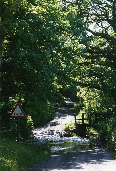 File:St Juliot, ford through the river Valency - geograph.org.uk - 90471.jpg
