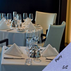 12 Each 102 Round Sea Blue Wholesale Endurance Tablecloths Side Panels