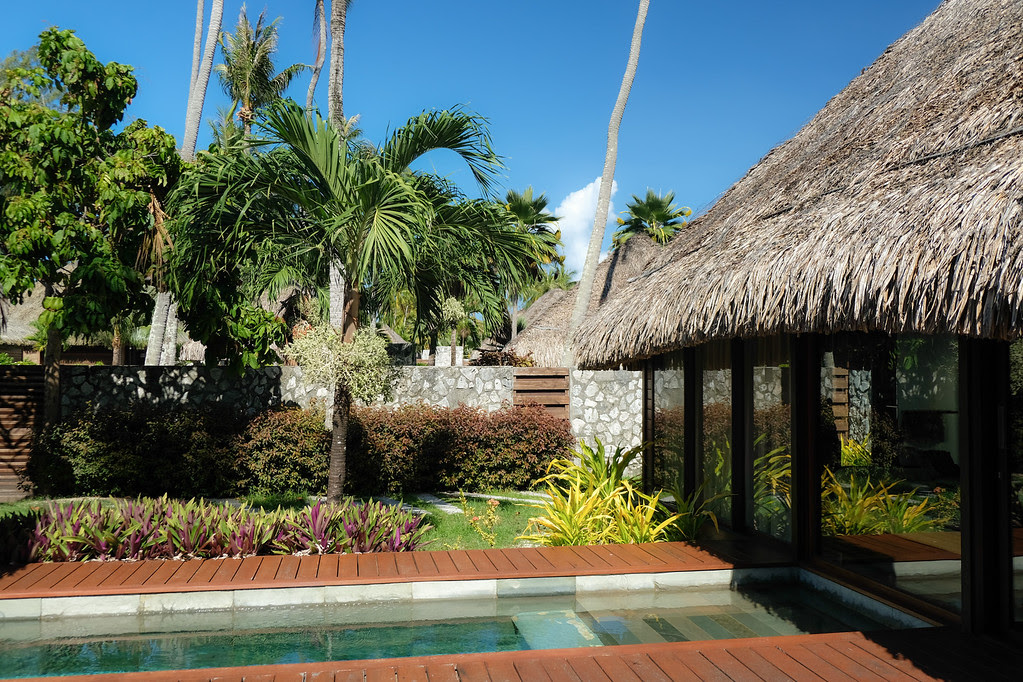 Pool villa at Kia Ora 